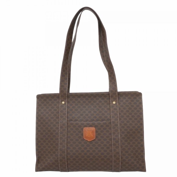 Celine tote bag, Macadam, brown, for women - Picture 1 of 16